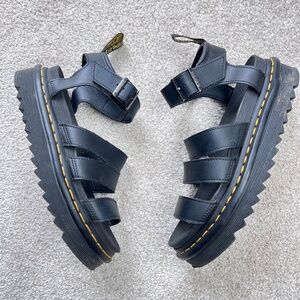 Dr. Martens Black Sandals